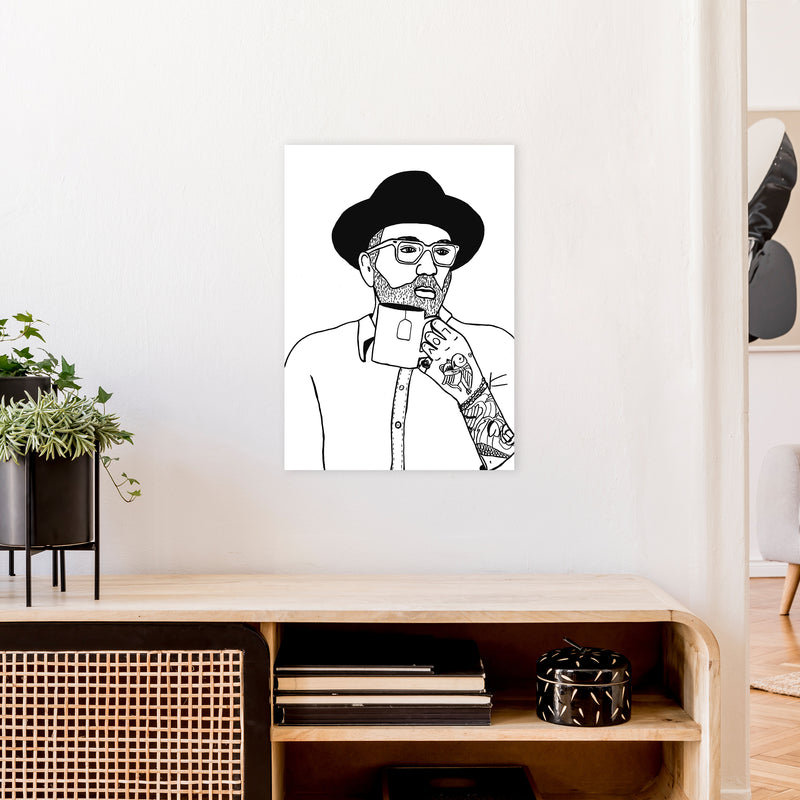 Dallas Green Art Print by Carissa Tanton A2 Black Frame