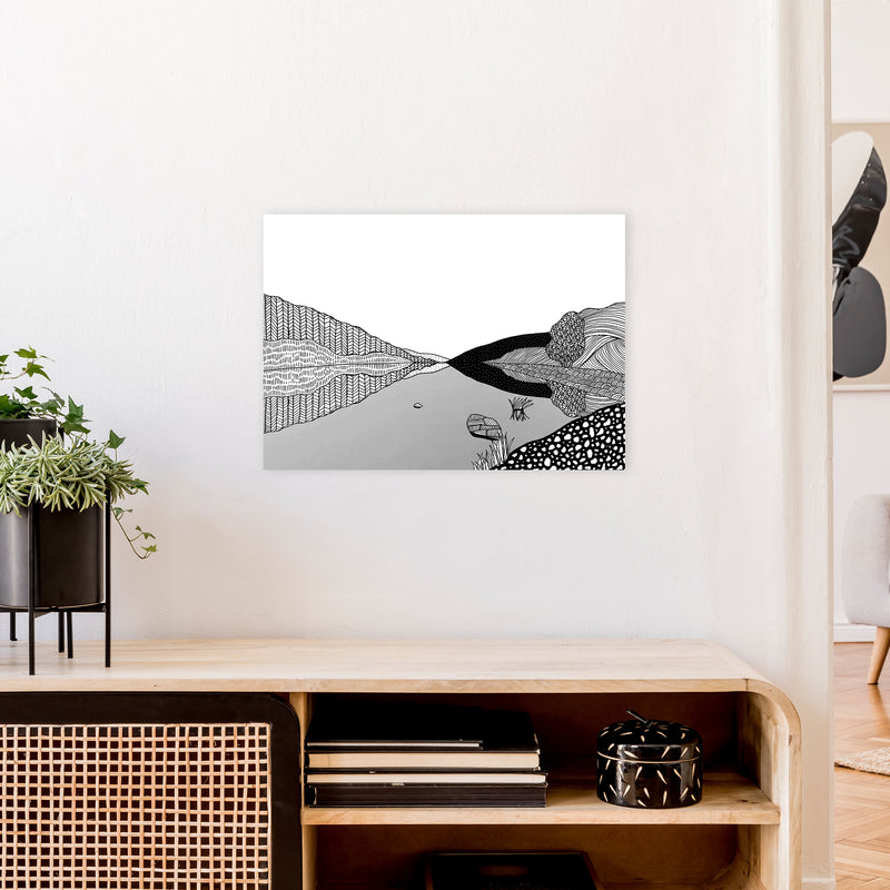 Geirionydd Art Print by Carissa Tanton A2 Black Frame