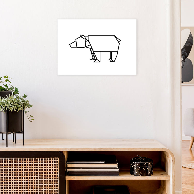 Ursa Minor Art Print by Carissa Tanton A2 Black Frame