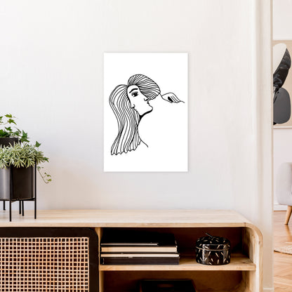 Illusion Art Print by Carissa Tanton A2 Black Frame