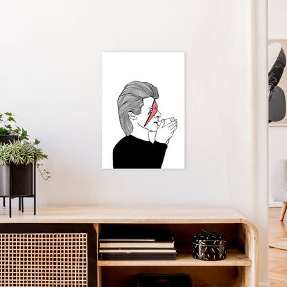 xziggy Art Print by Carissa Tanton A2 Black Frame