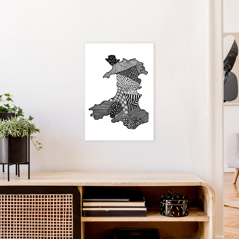 Wales Art Print by Carissa Tanton A2 Black Frame