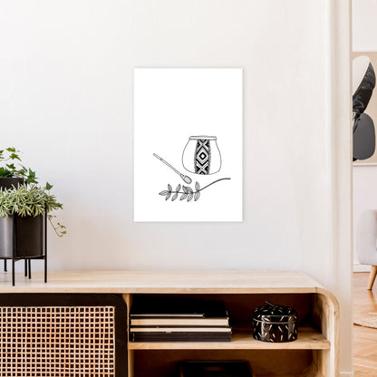Mate Art Print by Carissa Tanton A2 Black Frame