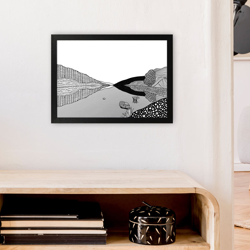 Geirionydd Art Print by Carissa Tanton A3 White Frame