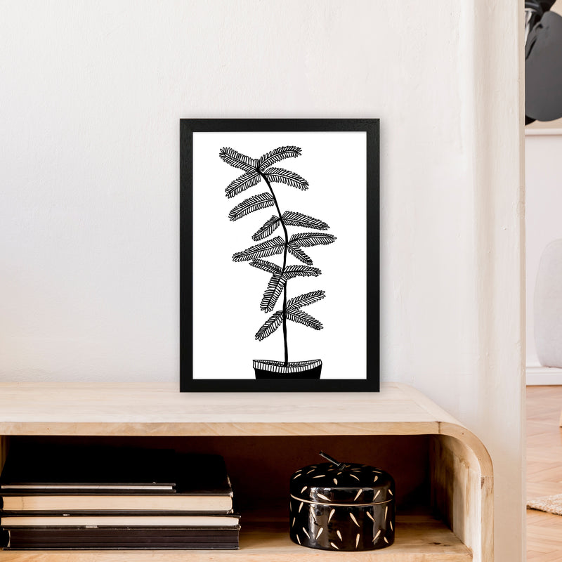 Mimosa Art Print by Carissa Tanton A3 White Frame