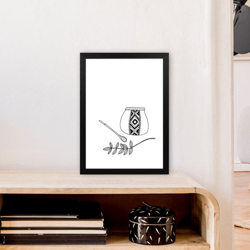 Mate Art Print by Carissa Tanton A3 White Frame