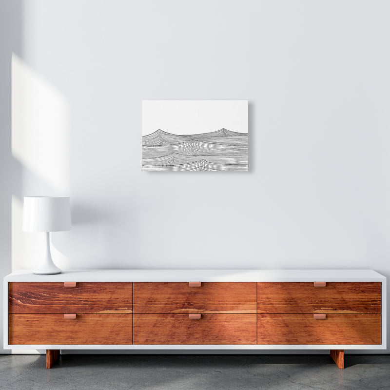 Continuous Sea Horizontal Art Print by Carissa Tanton A3 Canvas