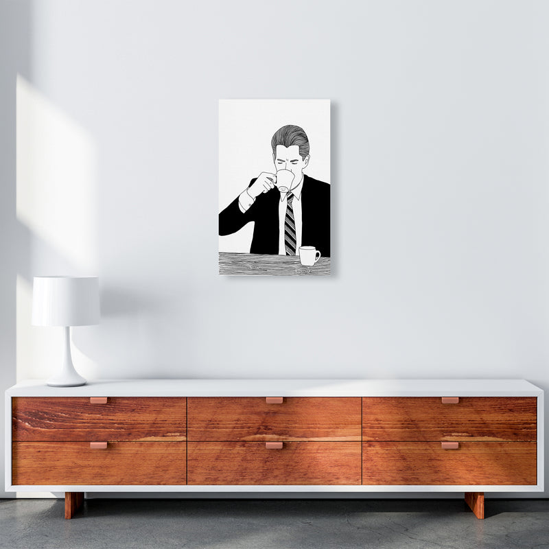 Agent Cooper Art Print by Carissa Tanton A3 Canvas