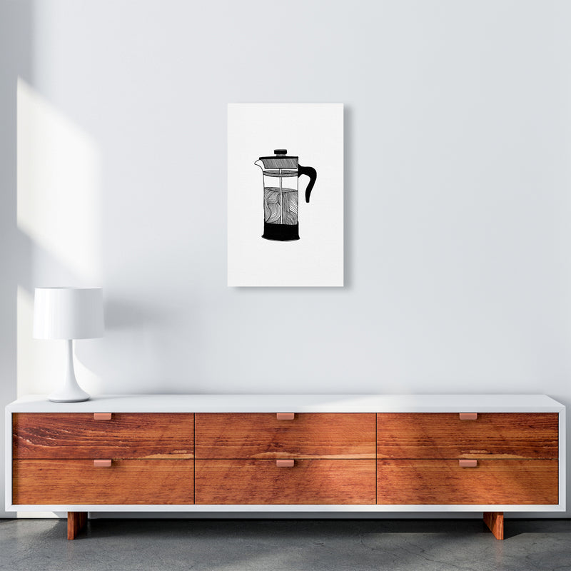 Cafetiere Art Print by Carissa Tanton A3 Canvas