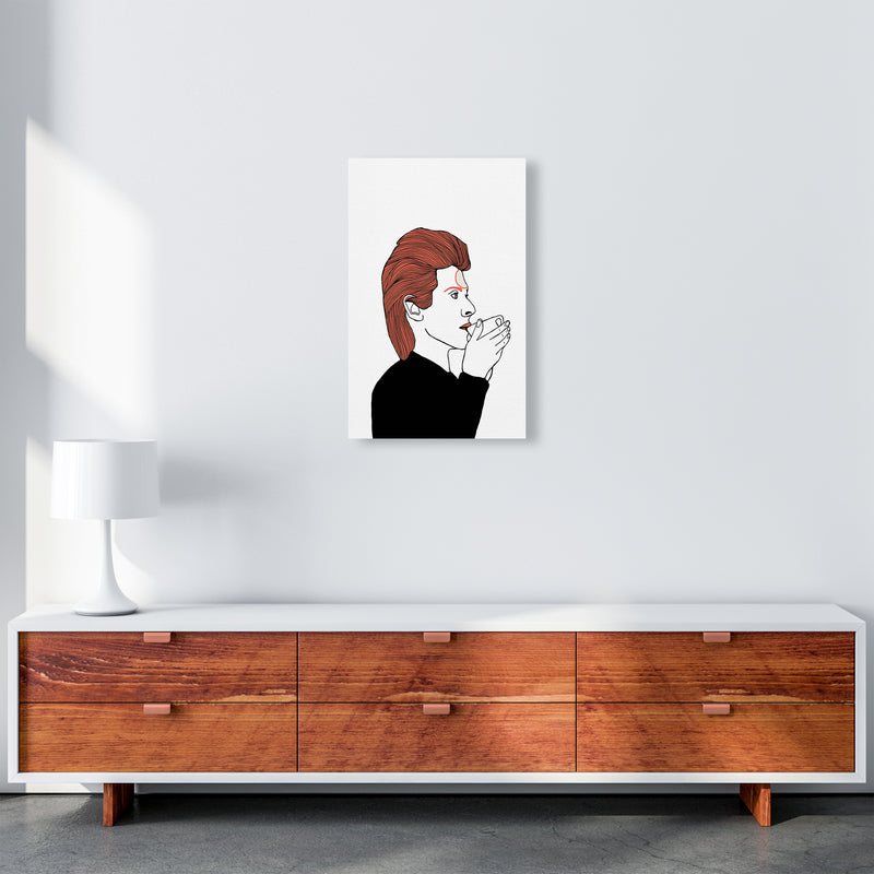 Bowie Tea Art Print by Carissa Tanton A3 Canvas