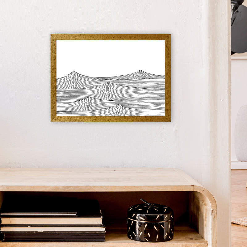 Continuous Sea Horizontal Art Print by Carissa Tanton A3 Print Only