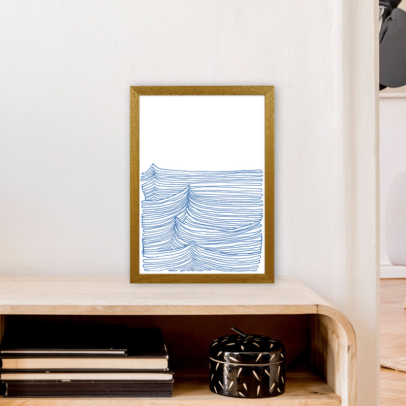 Continuous Sea Blue Art Print by Carissa Tanton A3 Print Only