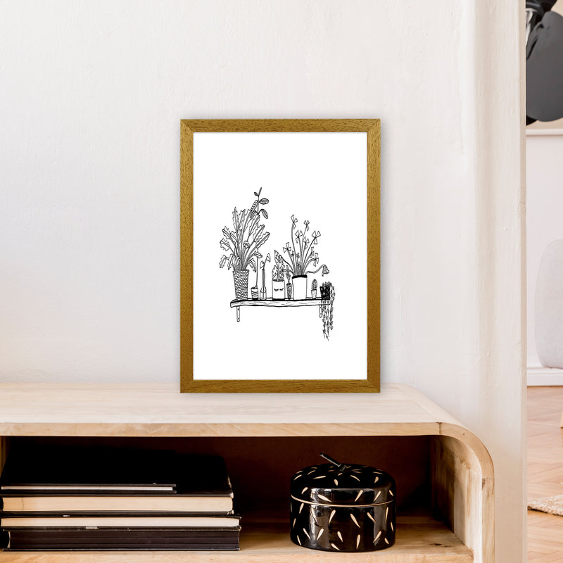 Plant Shelfie Art Print by Carissa Tanton A3 Print Only