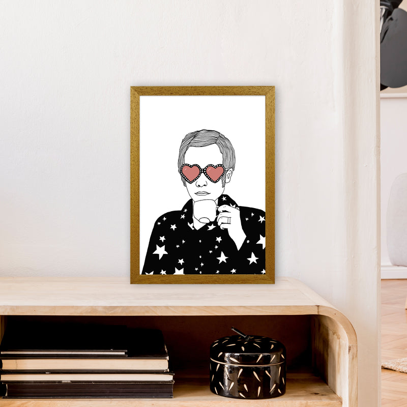 Elton John Art Print by Carissa Tanton A3 Print Only