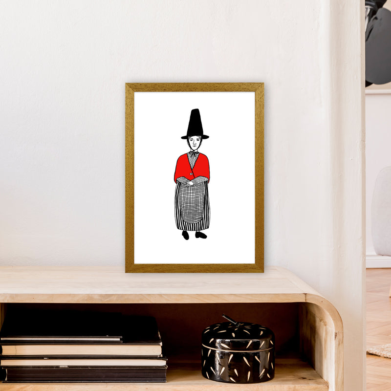 Welsh Lady Art Print by Carissa Tanton A3 Print Only