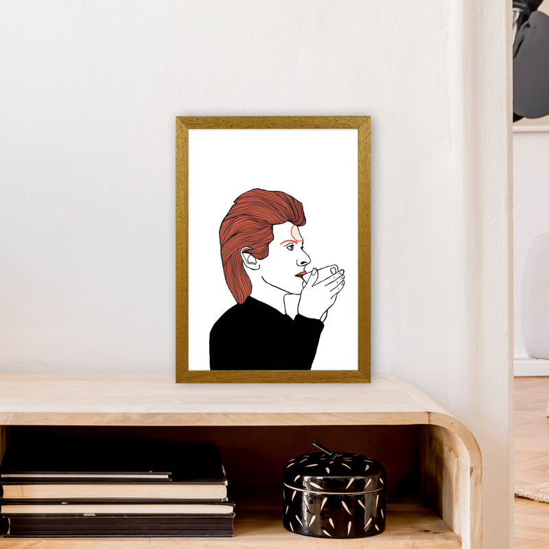 Bowie Tea Art Print by Carissa Tanton A3 Print Only