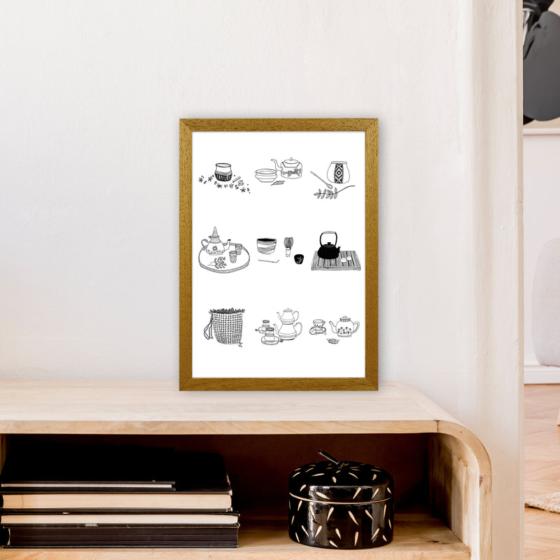 All Tea A3 Art Print by Carissa Tanton A3 Print Only