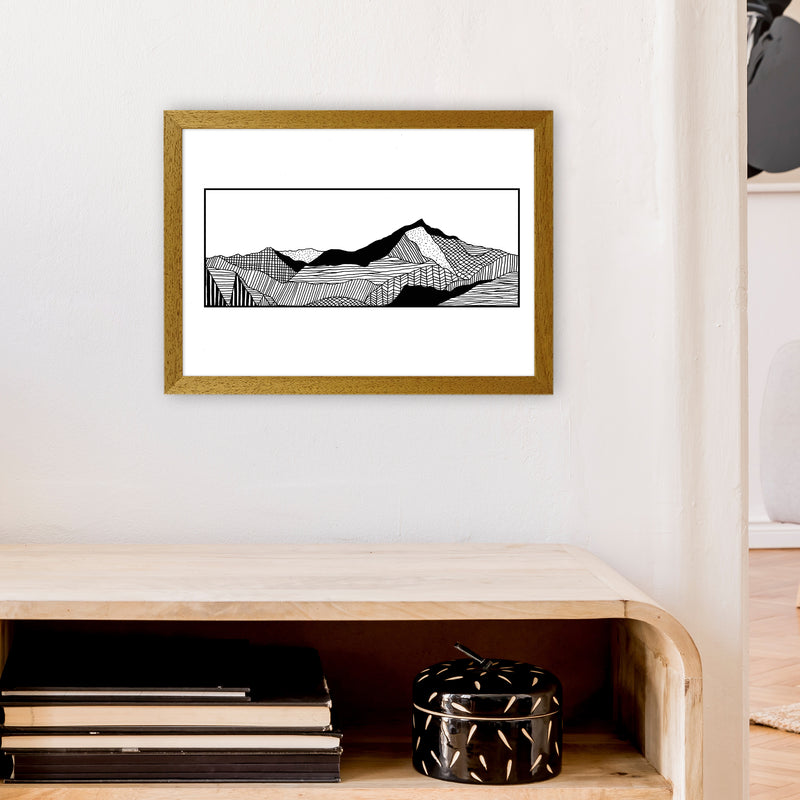 Snowdon Art Print by Carissa Tanton A3 Print Only