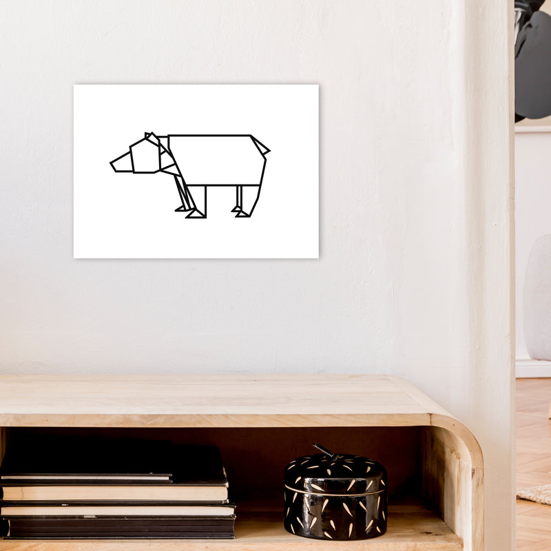 Ursa Minor Art Print by Carissa Tanton A3 Black Frame