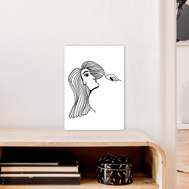 Illusion Art Print by Carissa Tanton A3 Black Frame