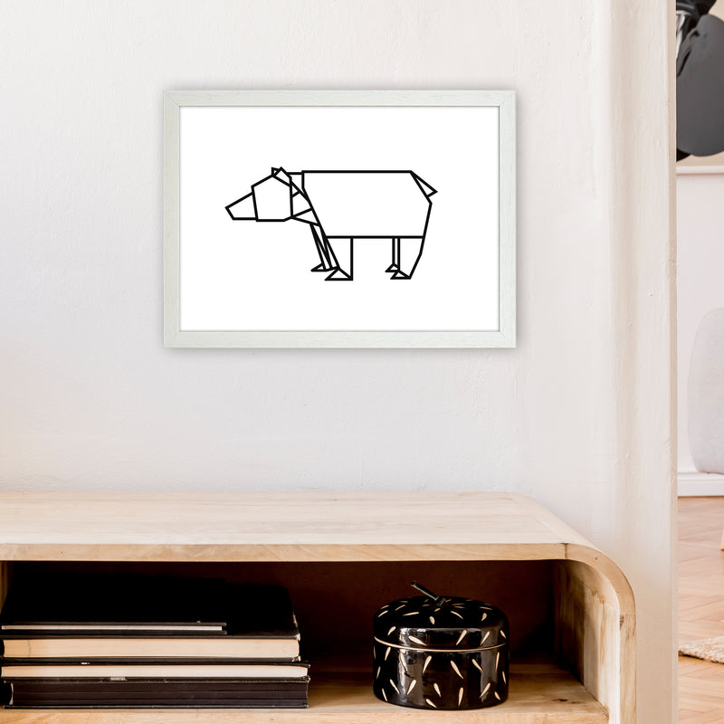 Ursa Minor Art Print by Carissa Tanton A3 Oak Frame