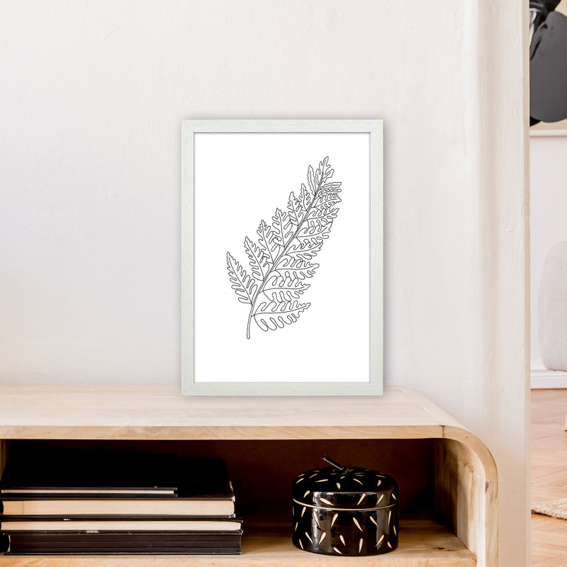 Bracken Art Print by Carissa Tanton A3 Oak Frame