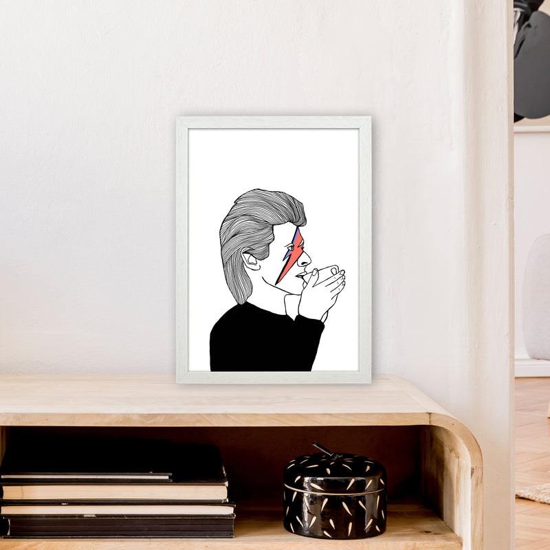 xziggy Art Print by Carissa Tanton A3 Oak Frame
