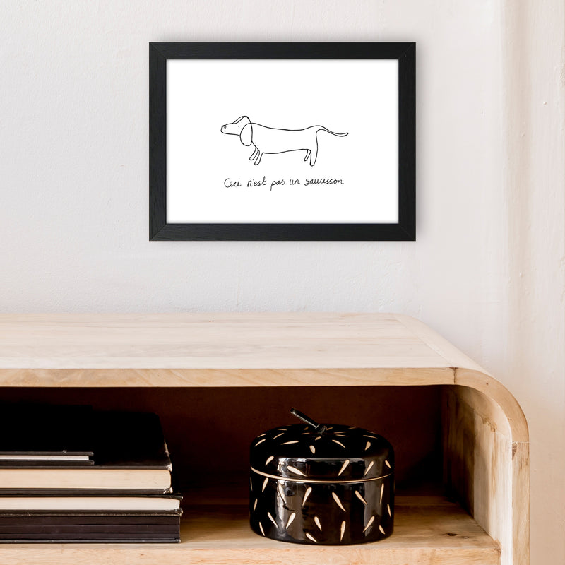 Pasunsaucisson Art Print by Carissa Tanton A4 White Frame
