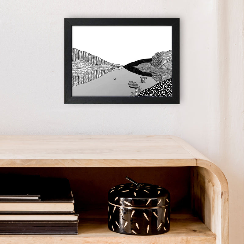 Geirionydd Art Print by Carissa Tanton A4 White Frame