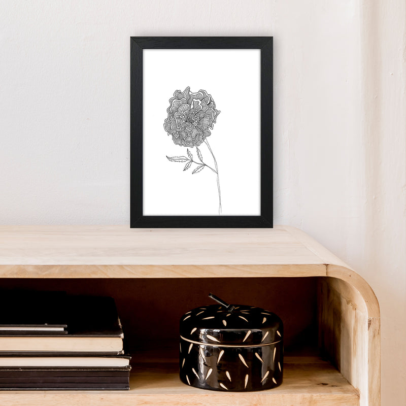 Marigold Art Print by Carissa Tanton A4 White Frame