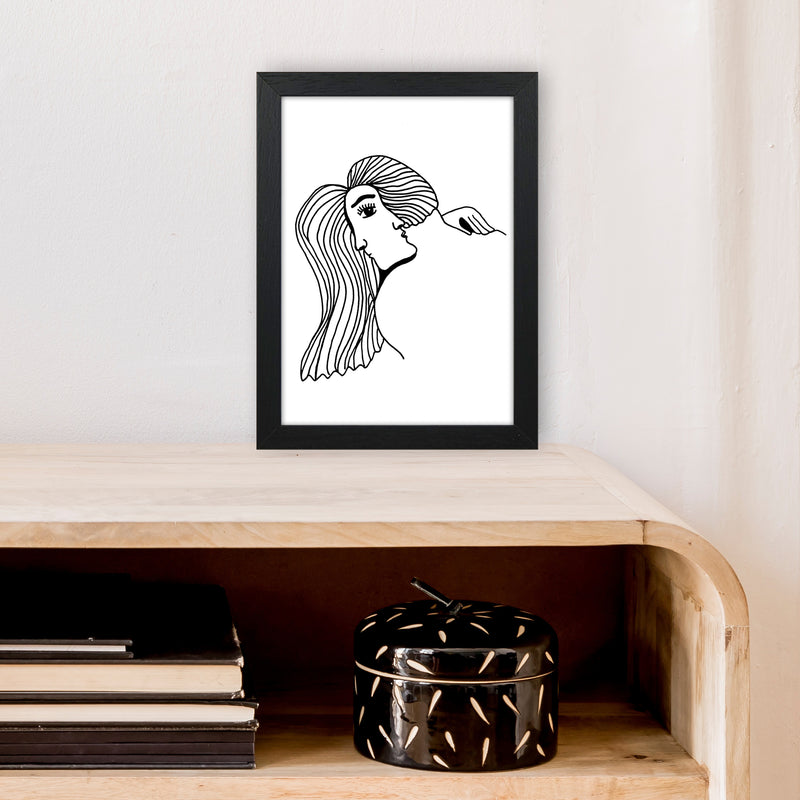 Illusion Art Print by Carissa Tanton A4 White Frame
