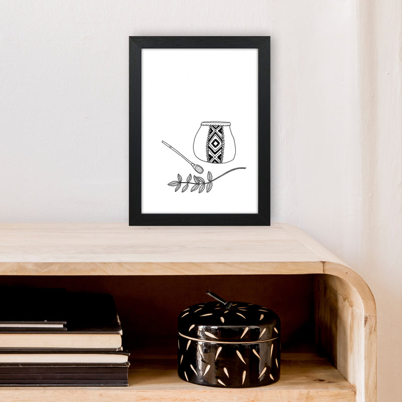 Mate Art Print by Carissa Tanton A4 White Frame
