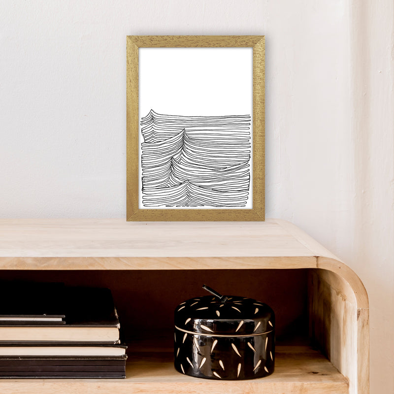 Continuous Sea Art Print by Carissa Tanton A4 Print Only
