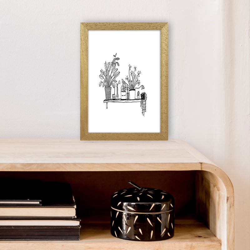 Plant Shelfie Art Print by Carissa Tanton A4 Print Only