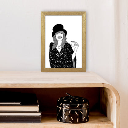 Stevie Nicks Art Print by Carissa Tanton A4 Print Only