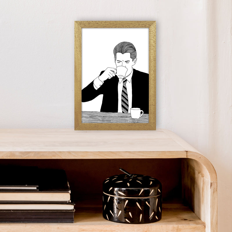 Agent Cooper Art Print by Carissa Tanton A4 Print Only