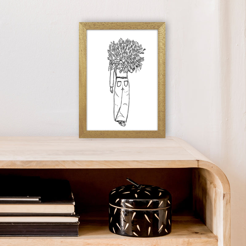 Flower Woman Art Print by Carissa Tanton A4 Print Only