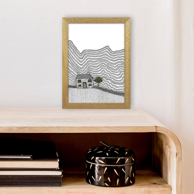 Welsh House Art Print by Carissa Tanton A4 Print Only