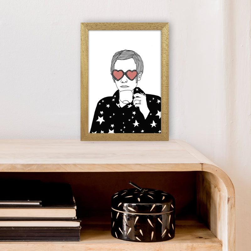 Elton John Art Print by Carissa Tanton A4 Print Only