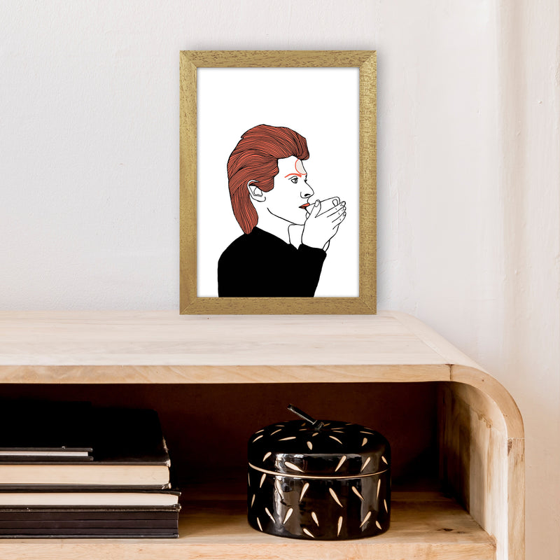 Bowie Tea Art Print by Carissa Tanton A4 Print Only