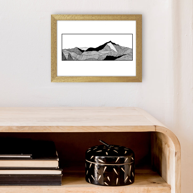 Snowdon Art Print by Carissa Tanton A4 Print Only