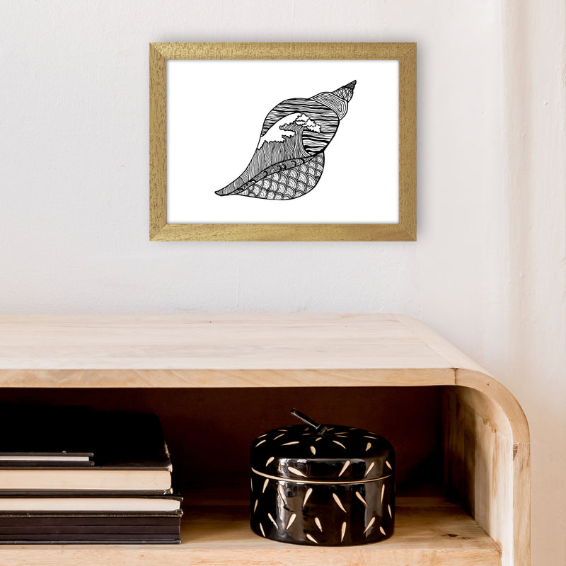 Shell Art Print by Carissa Tanton A4 Print Only
