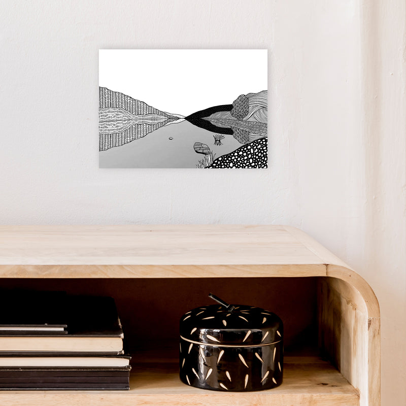 Geirionydd Art Print by Carissa Tanton A4 Black Frame