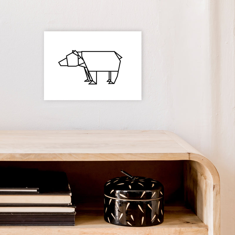Ursa Minor Art Print by Carissa Tanton A4 Black Frame