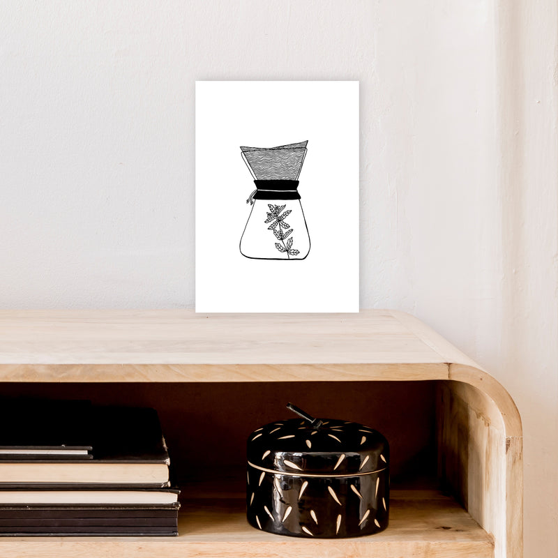 Chemex Art Print by Carissa Tanton A4 Black Frame