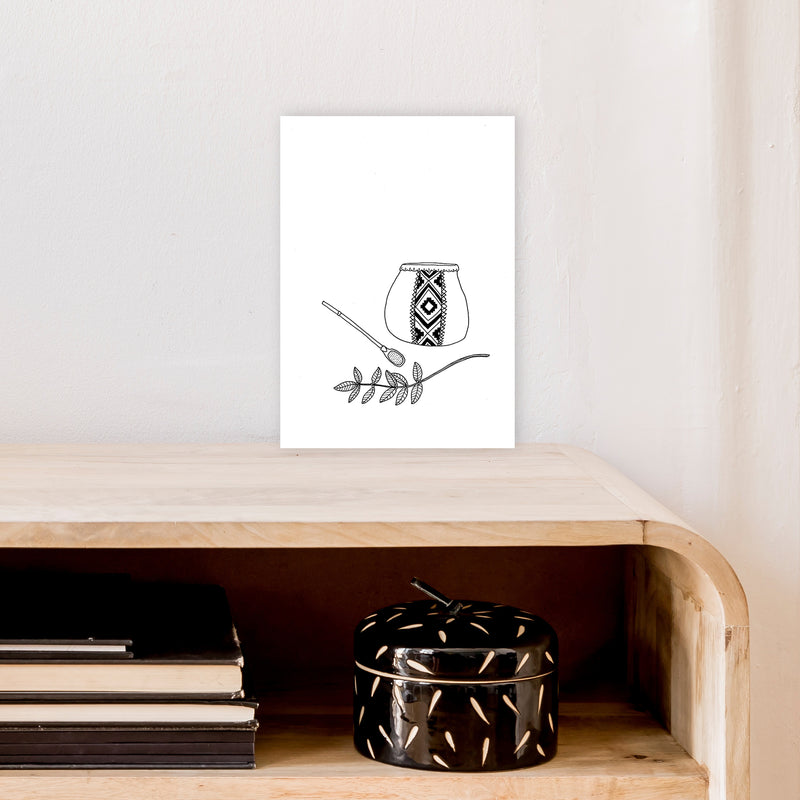 Mate Art Print by Carissa Tanton A4 Black Frame