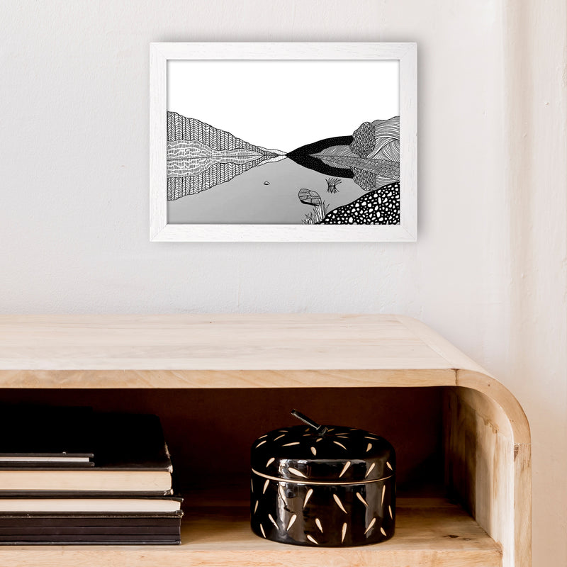 Geirionydd Art Print by Carissa Tanton A4 Oak Frame