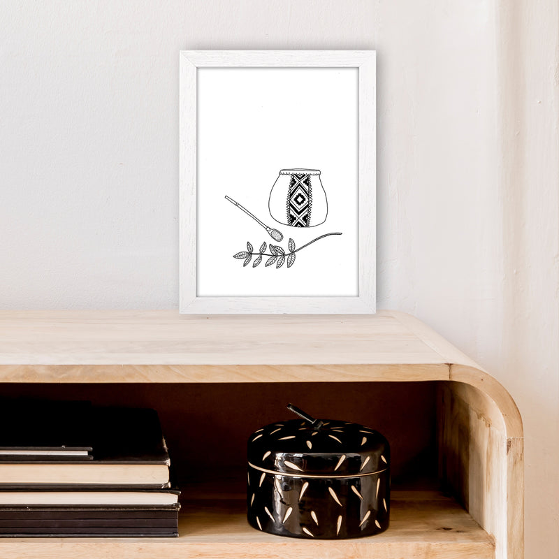 Mate Art Print by Carissa Tanton A4 Oak Frame
