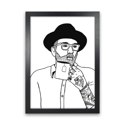 Dallas Green Art Print by Carissa Tanton Black Grain