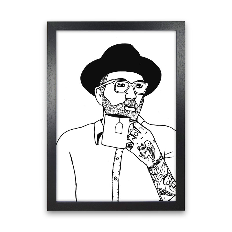 Dallas Green Art Print by Carissa Tanton Black Grain